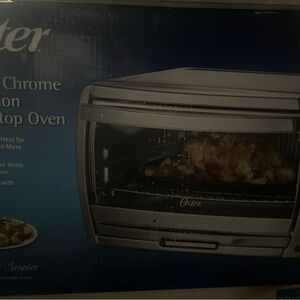 Oster Chrome Countertop Oven